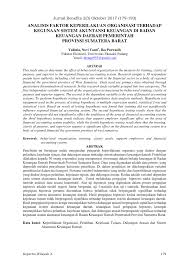 Maybe you would like to learn more about one of these? Pdf Analisis Faktor Keperilakuan Organisasi Terhadap Kegunaan Sistem Akuntansi Keuangan Di Badan Keuangan Daerah Pemerintah Provinsi Sumatera Barat