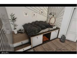 Tildas Bedroom Set By Daeron The Sims 4 Download Simsdomination Sims Sims 4 Yatak Odasi
