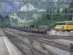 Image result for Kandersteg tunnel