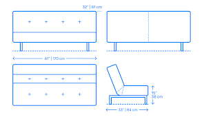 Ikea Balkarp Sleeper Sofa Dimensions Drawings Dimensions