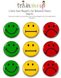 Weekly Behavior Chart Smiley Faces Bedowntowndaytona Com