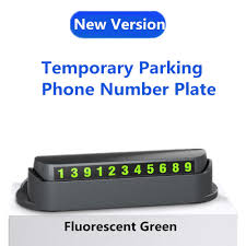 We have a large array of virtual phone numbers that allows you receive sms from all over the world. Temporary Parking Phone Number Card Plate Mobile Phone Holder Car Accessories Shopee Malaysia