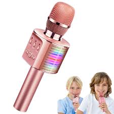Portable chargers are a solution for not having a dead phone. Tecboss Microphone For Kids The Best Gifts Toys For 4 6 8 10 12 Year Old Girls Girl Toys Wireless Bluetooth Karaoke Microphone With Led Lights Toys Games Systems Accessories Brilliantpala Org
