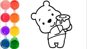 You can edit any of drawings via our online image editor before downloading. How To Draw Color Winnie Pooh Family Art Cartooning Step By Step Drawing Tutorial Youtube