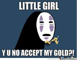 No Face Meme Spirited Away