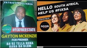 Patriotic Alliance And Good Argue Over Who Owns Fix The Free State Slogan The Citizen