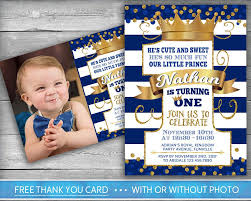 Join us for the 1st birthday of (your son's name)' these simple wordings for your child's first birthday will be the best one, a colorful invitation card. Prince Invitation Little Prince First Birthday Number One Etsy Prince Birthday Invitations First Birthday Invitations Prince Birthday