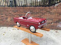 1966 Mustang Pedal Car By Amf Pedal Cars Vintage Pedal Cars Mustang