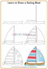 Their wings can evolve into flippers (1). Learn To Draw A Sailing Boat