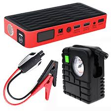 Vector 1200 peak amp portable car jump starter/portable power station with 120 psi compressor and 500 watt power inverter. Hm Power 800a Peak 12v Automotive Jump Starter Portable Power Bank With Air Compressor Black Red Buy Online In Dominica At Dominica Desertcart Com Productid 82172261