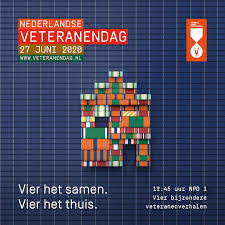 Eerbetoon aan alle veteranen die zijn ingezet in dienst van de vrede: Zaterdag 27 Juni Nederlandse Veteranendag In Aangepaste Vorm Veteranen Platform