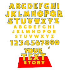 Maybe you would like to learn more about one of these? Toy Story Font Svg Vector Print Cut For Cricut Silhouette Brother Toy Story Alphabet Letters Number Birthday Decor Party Camero Cut Files Svg Marketplaces Vector Clipart Image Buy And Sell Free