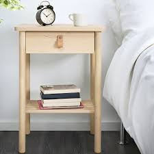 Ikea Bjarksnas Bedside Table Birch In Auckland Nz Idiya Ltd In 2021 Bedside Table Ikea Bedside Table Scandinavian Ikea Side Table