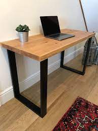 By waddell (130) 18 in. The Old Board Co On Twitter Oak Desk Table Finished Chosen Black Legs This Time And I M Liking The Combo Furniture Furnituredesign Tables Theoldboardco Https T Co Jvaavc7vch