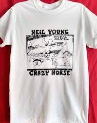 1984 neil young international harvesters tour shirt. Neil Young Crazy Horse Zuma Album T Shirt Psychedelic Etsy
