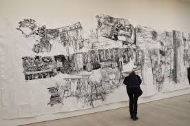 Dawn Clements Saatchi Gallery Paper Drawing Projects Saatchi Gallery Drawings