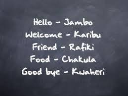Language Swahili Quotes Swahili Learn A New Language