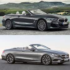 Sure, they may not compare all that well from all points of view, but the bottom line is this: Car Industry Analysis V Twitter The New Bmw 8 Series Convertible Is The Brand S Answer To The Mercedes S Class Cabriolet Which One Do You Prefer Bmw8 Bmw8series Bmw8seriesconvertible 8seriesconvertible Convertible Https T Co Wb5w1n8zgi