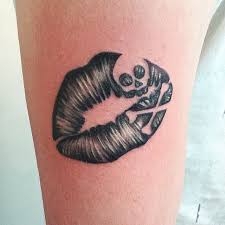 Skull Tattoo Tattoo Ideas And Inspiration Lip Print Tattoos Small Hand Tattoos Small Skull Tattoo