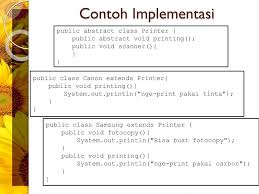 Akan tetapi, ada beberapa method di dalam. Ppt Interface Abstract Class Powerpoint Presentation Free Download Id 3343253