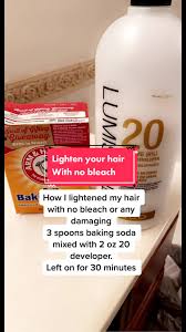 4 Simple Ways To Lighten Dyed Hair With Baking Soda - Wikihow