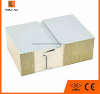 CE FM Approved Certificate Metal Insulated Materials EPS PU PUR Puf Foam  Glass/Rock Wool Sandwich Wall Panel with ISO Standard and Good Quality