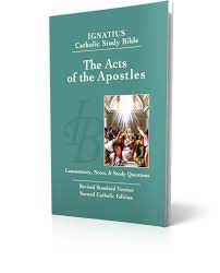 Stuerenburg, the book of acts before the reformation: The Acts Of The Apostles Study Bible Lighthouse Catholic Media