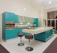 Kitchen island, sideboard cabinet rustic, handmade with storage. The Beauty Of Having A Turquoise Kitchen Island