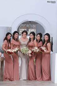 Pin By Jennie Tewell On Pink Wedding Bridesmaid Saree Indian Bridesmaid Dresses Indian Wedding Bridesmaids
