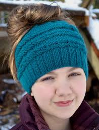 This hat is knitted flat, with bulky weight yarn i hope you are inspired to knit up this messy bun hat pattern in your next knitting project. Large Great With Multi Color Yarn Get The Free Knitting Pattern Get The Recommended Ponytail Hat Knitting Pattern Ponytail Hat Pattern Knitted Ponytail Hat