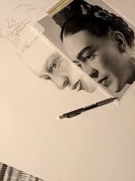 Charcoal and graphite Titled: work hard Never give up in what you do, u can  achieve anything u want but it is all about timing and focusness..