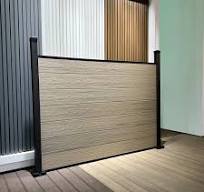 Privacy Fencing House Decorative Wood Plastic Composite Wpc Co Extrude  Fence Panel Boards