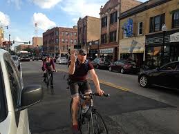 Image result for Cyclist runs red light hit by car Chicago