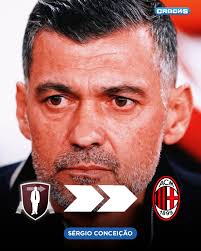 NUEVO ENTRENADOR! 👨‍🏫 Sérgio Conceição es nuevo técnico del AC Milan. El  equipo va 8º en la serie A. 🇮🇹