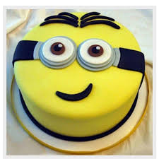 Shop for amazing minion cakes online from ferns n petals! Send Yellow And Black Minion Cake Online Gal21 96058 Giftalove