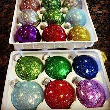 Glitter Ornaments Happiness Is Homemade Diy Christmas Ornaments Christmas Diy Christmas Crafts