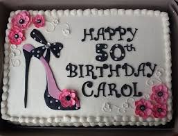 50th Birthday Sheet Cake Ideas For Him High Heeljpg 50th Birthday Cupcakes Birthday Sheet Cakes Sheet Cake Designs