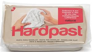 Bisbal Hardpast Seramik Hamuru 1kg Beyaz Karin Sanat