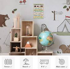 Regardless of whether you want to be different or you just want to make beautification of the living space, we present you some great ideas that will help you from your living room, bedroom and. Buy Putuo Decor Camping Decor Retro Wall Poster Plaque Outdoor Sign For Bar Campsite Lake House Cabin 12x8 Inches Aluminum Metal Sign Camping Rules Online In Turkey B08yyj17zd