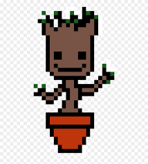 .pixel art grid easy, pixel art generator from photo, minecraft spritecraft, minecraft image to blocks, minecraft map art text generator, minecraft mural generator, minecraft anime pixel art templates. Baby Groot Pixel Art Minecraft Groot Clipart 1981420 Pinclipart