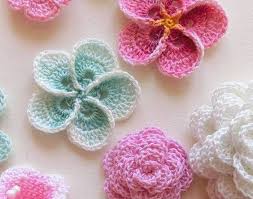 Hawaiian plumeria flower free crochet pattern. Arquivos Crochet Page 2 Of 6 Crochet Easy Patterns
