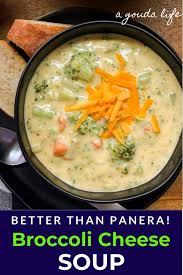 Broccoli Cheese Soup Panera Bread Copycat A Gouda Life Recipe In 2021 Broccoli And Cheese Broccoli Cheese Soup Broccoli Cheese Soup Recipes