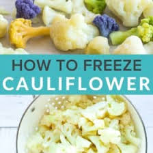 Freezing is a great way to preserve excess cauliflower you may have on hand, but it is important that you blanch it before popping this healthy brassica vegetable in the freezer. Freezing Cauliflower How To Freeze Cauliflower Sustainable Cooks