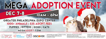 Hours may change under current circumstances Brandywine Valley Spca Mega Adoption Event The Greater Philadelphia Expo Center
