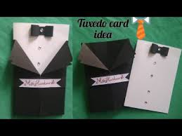 Demonstrator i can teach you how to stamp, scrapbook, make cards, home decor, gift items and more. Diy Suit Card Idea Tutorial How To Make Tuxedo Card Boyfriend Birthday Card Tuxedo Card Tutorial