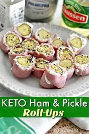 Low Carb Ham Pickle Keto Recipes Easy Keto Diet Recipes Low Carb Snacks