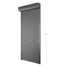 Volet roulant pour porte d'entrée. Volet Roulant Porte D Entree Gris Au Meilleur Prix Leroy Merlin
