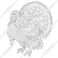 Coloring Pages For Adults Turkey Happy Thanksgiving Day Etsy In 2020 Turkey Coloring Pages Thanksgiving Coloring Pages Coloring Pages