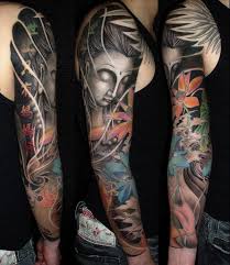 These pictures of full sleeve tattoos can also be voted on, so that the most popular full sleeve body art makes it up to the top. 60 Inspirational Buddha Tattoo Ideas Cuded