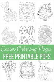 I worked in continuous rounds (vs. 100 Easter Coloring Pages For Kids Free Printables